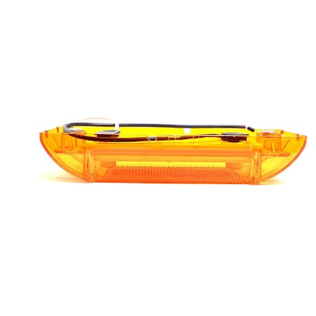 Truck-Lite Signal-Stat, Led, Yellow Rectangular, 8 Diode, Marker Clearance Light, P2, 2 Screw 2150A-3
